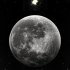Moon Wall Lamp 3000LM Bedside Background Wall Lamp with 3 Light Color Dimmable Multipurpose Indoor Wall Sconce