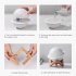 Moon shaped Mini Humidifier Air Ultrasonic Led Usb Multifunctional Aroma Essential Oil Diffuser Night Light USB plug in   wooden frame