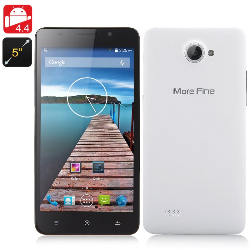 More Fine M5 Android 4.4 Smartphone (White)