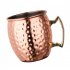 Moscow Mule Copper Mugs Hand made 304 Stainless Steel Copper Mugs For Cocktails Whiskey Champagne Wine Hammered Cup
