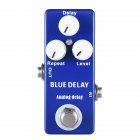 Mosky Deep Blue Delay Mini Guitar Effect Pedal True Bypass blue