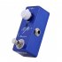 Mosky XP Bosster Guitar Effect Pedal Mini Single Mini Pedal Clean Booster with True Bypass Switching  blue