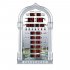 Mosque Azan Calendar Muslim Prayer Wall Clock Alarm with LCD Display Home Decor Gold