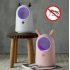 Mosquito Killer Lamp Mute USB Mosquito Repellent Lamp for Home Indoor Pink Rabbit USB interface