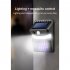 Mosquito Killer Solar Lamp Ip65 Waterproof Energy Saving Intelligent Sensor Outdoor Garden Wall Lamp  white  yellow purple light  