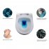 Motion Activated UV Sterilization Features Toilet Light Inside Toilet  Toilet Night Light LED Light Up Toilet Seat Bathroom Lamp for Any Toilet 8 Colors 