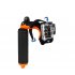 Motion Camera Flooting Stick GoPro Accessories HERO 4 3 with Shutter Trigger 3 in 1 Multi function Flooting Stick Orange