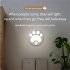 Motion Detector Night Light Dimmable Night Light With 3 Lighting Modes USB Charging Cable Gasket Cat Paw Night Light For Bedroom Hallway Nursery White light 300