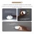 Motion Detector Night Light Dimmable Night Light With 3 Lighting Modes USB Charging Cable Gasket Cat Paw Night Light For Bedroom Hallway Nursery White light 300