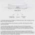Motion Detector Night Light Dimmable Night Light With 3 Lighting Modes USB Charging Cable Gasket Cat Paw Night Light For Bedroom Hallway Nursery White light 300