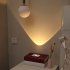 Motion Sensor LED Night Light Battery Powered Night Light Indoor Portable Night Light For Bedroom Wall Staircase Closet Aisle Body Induction Lamp pink