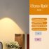 Motion Sensor LED Night Light Battery Powered Night Light Indoor Portable Night Light For Bedroom Wall Staircase Closet Aisle Body Induction Lamp pink
