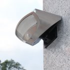 Motion Sensor <span style='color:#F7840C'>Light</span> 36LEDs Waterproof <span style='color:#F7840C'>Security</span> <span style='color:#F7840C'>Light</span> Solar Powered Wall Lamp for Patio Yard warm light_Stainless steel