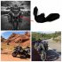 Motorbike Front Wheel Mudguard Beak Nose Cone Extension Cover Extender for BMW R1200GS LC R1250GS black