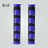 Motorcycle Accessories Universal Moto E bike Scooter Handlebar Moto Handle Brake Grip Rubber Sleeve blue