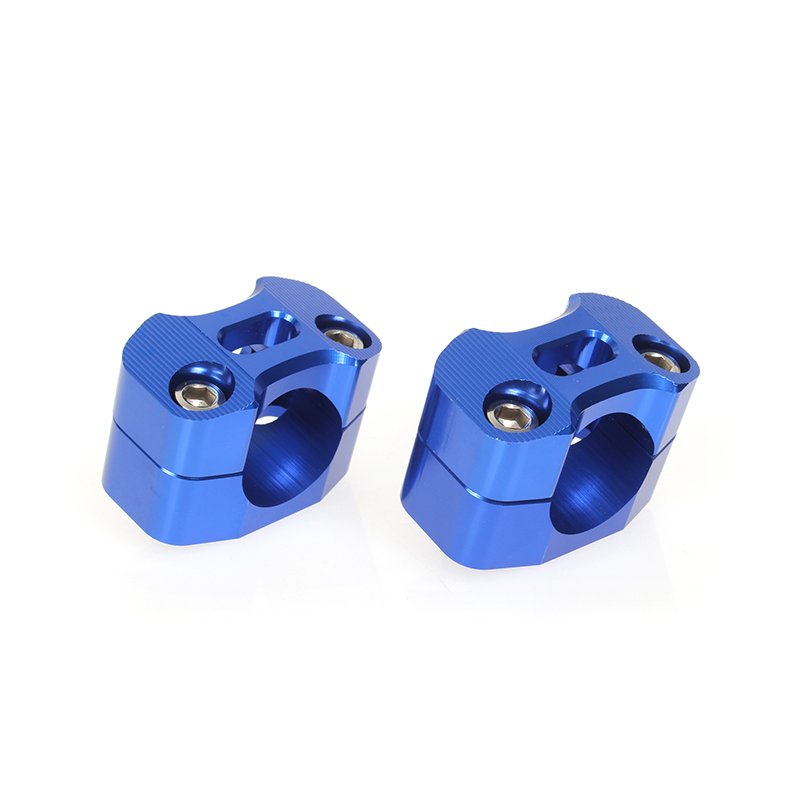 Motorcycle Accessories CNC Aluminum Alloy Motorcycle Handlebar 28mm Fixed Code Modified Universal Fixed Block with Screw