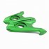 Motorcycle Accessories Rear Axle Spindle Chain Adjuster Blocks for Kawasaki Z800 2013 2014 2015 2016 green
