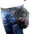 Motorcycle  Bag Waist  Pack Outdoor Bike Man Adjustable Leg Bag For Hiking Outdoor Camping black