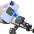 Motorcycle Bicycle Phone Holder Quick release Rotating Magnetic Suction Buckle Automatic Alignment Navigation Bracket