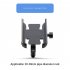 Motorcycle Bicycle Phone Holder Gps Bracket Cellphone Stand Moto Rearview Mirror Handlebar Mount Compatible For Xiaomi Iphone silver handlebar