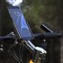 Motorcycle Bicycle Phone Holder Gps Bracket Cellphone Stand Moto Rearview Mirror Handlebar Mount Compatible For Xiaomi Iphone silver handlebar