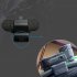 Motorcycle Bluetooth 5 3 Headset Helmet Intercom Hands free Call Music Earphone Communicator Speaker Blue Black