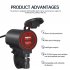 Motorcycle Charger Quick Charge Dual Usb Socket Port Interface Fast Charger With Voltmeter Modified Parts red light