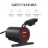 Motorcycle Charger Quick Charge Dual Usb Socket Port Interface Fast Charger With Voltmeter Modified Parts red light