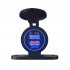Motorcycle Charger Quick Charge Dual Usb Socket Port Interface Fast Charger With Voltmeter Modified Parts orange light