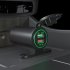 Motorcycle Charger Quick Charge Dual Usb Socket Port Interface Fast Charger With Voltmeter Modified Parts green light
