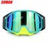 Motorcycle Cross country Goggles Wide Vision Goggles for Mountaineering Compatible Myopic Glasses