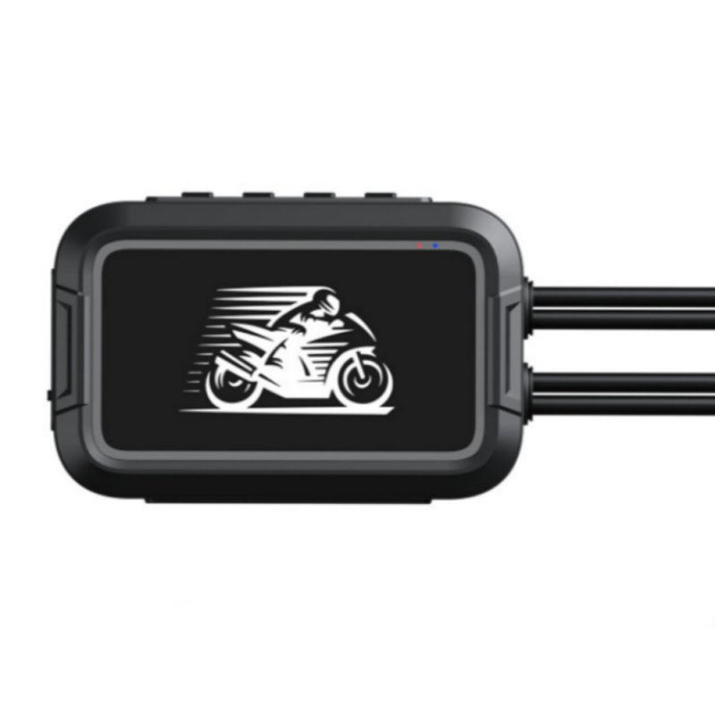 Motorcycle Dash Cam 150° Wide Angle, HD 1080P Front and Rear Camera Driving Recorder