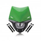Motorcycle Dirt Bike Headlight Assembly Ghost Face Fairing Lamp KTM EXC SX SXF EXC MX SMR Universal Headlamp Assembly green