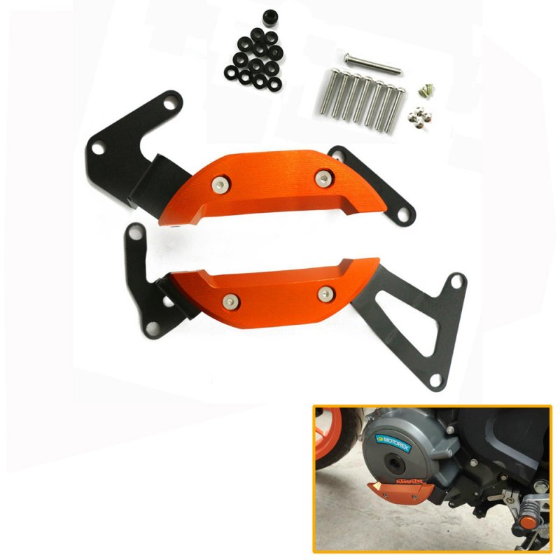 Motorcycle Engine Guard Slider Protection Cover for KTM DUKE 390 RC390 2017-2019 Accessories Orange