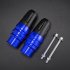 Motorcycle Engine Protection Preventing Crashing Scratching Motorcycle Cnc Aluminum Alloy Frame Slider Falling Crash Protector Engine Protection blue