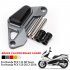 Motorcycle Front Disc Caliper Brakecaliper Brake Guard Protector Cover FOR Honda PCX 150 125 yellow