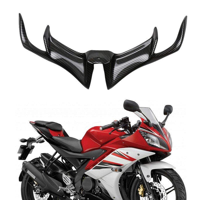 Motorcycle Front Fairing Aerodynamic Winglets ABS Lower Cover Protection Guard For YAMAHA YZF R15 V3.0 2017-18 Moto Accessories Water transfer