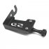 Motorcycle Front Left Bracket Support for BMW R1200GS R1250GS For Go Pro Dash Cam black