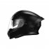 Motorcycle Full Face Helmet with Sun Visor Air Ventilation Dot Approved Motorbike Street Bike Helmet Gray L Size