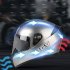 Motorcycle Full Face Helmet DOT Approved Pneumatic Regulated Ventilation System Motorbike Crash Helmet For ATVs Street Bikes Mountain Bikes glossy black L