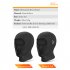 Motorcycle Full Face Mask Winter Warm Helmet For Men Women Cycling Motorbike Windproof Scarf Headgear Mask A4 extended glasses black