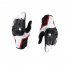 Motorcycle Full Finger Gloves for Men Women Breathable Gloves Riding Protective Gear Black Red M