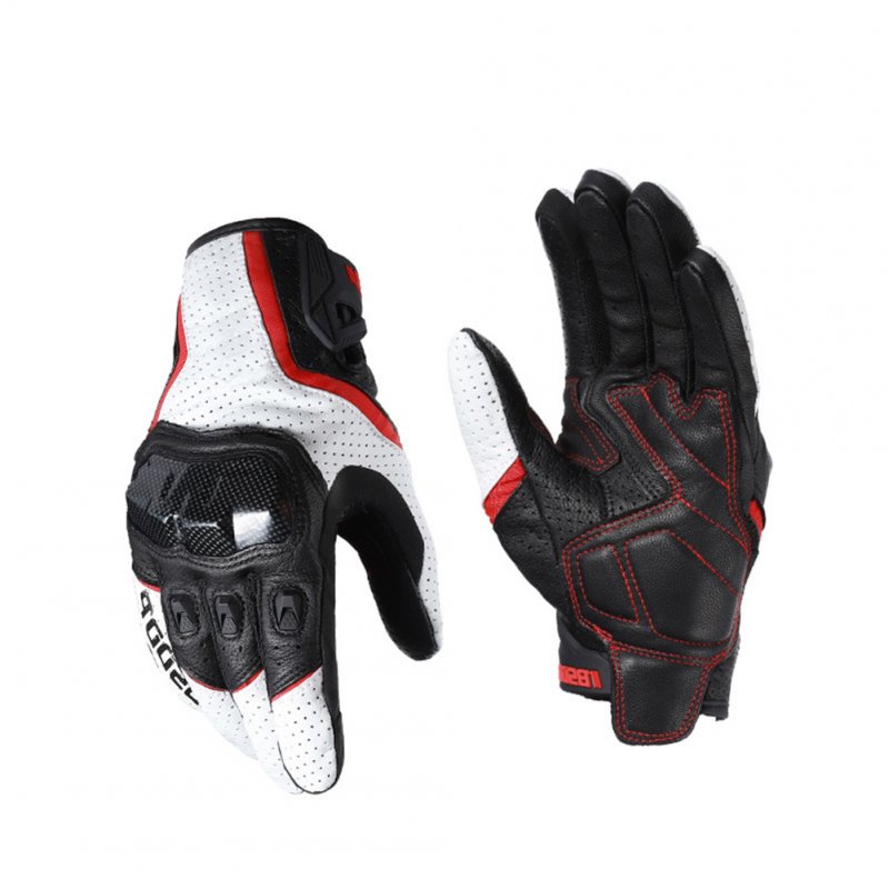 Motorcycle Full Finger Gloves for Men Women Breathable Gloves Riding
