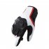 Motorcycle Full Finger Gloves for Men Women Breathable Gloves Riding Protective Gear Black Red M