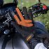 Motorcycle Full Finger Gloves Breathable Anti fall Gloves Outdoor Sports Protector Orange M