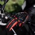 Motorcycle Full Finger Gloves Anti fall Handguard Summer Breathable Riding Gloves blue M