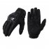 Motorcycle Full Finger Gloves Anti fall Handguard Summer Breathable Riding Gloves blue M