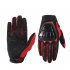 Motorcycle Full Finger Gloves Anti fall Handguard Summer Breathable Riding Gloves blue M