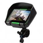 Motorcycle GPS Navigation System features a 4 3 Inch Screen  IPX7 Rating  4GB Internal Memory as well as Bluetooth