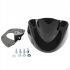 Motorcycle Glossy Mudguard Cover Air Dam Fairing For  Dyna Fat Bob FXDL 2006 2017 Bright black